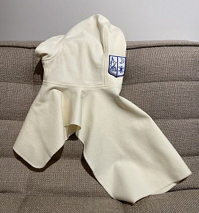 Капюшон молочный