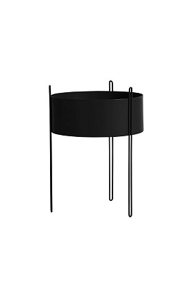 Кашпо Pidestall Planter Black Large