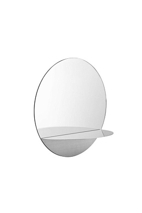 Зеркало Horizon Mirror Round Stainless Steel