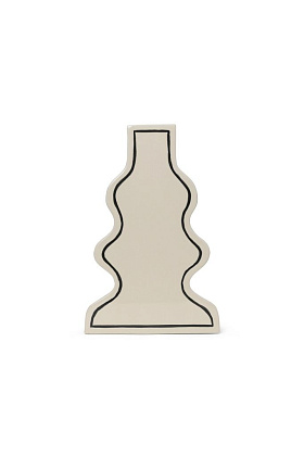 Ваза Paste Curvy Off-White