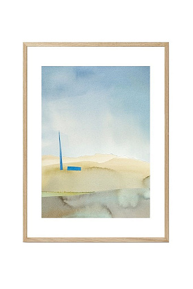 Арт-принт в багете Фрагменты - Камчатка 50х70