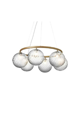 Светильник потолочный Miira 6 Circular Brass Optic