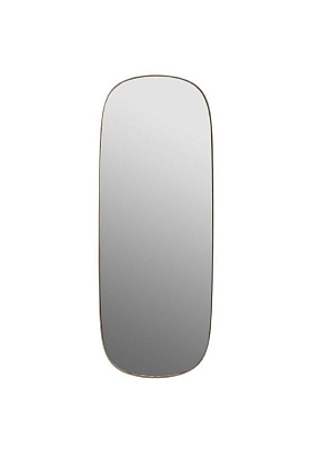 Зеркало Framed Mirror Large Taupe / Clear