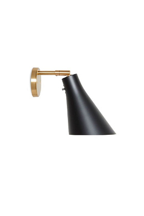 Бра Miller Wall Black Brass Direct Mount