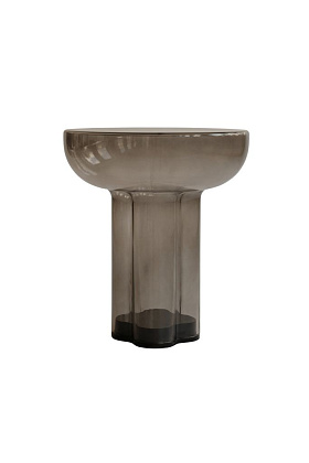 Столик Crown Tall Smoked Forest Mouth-Blown Glass