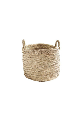 Корзина Basket Palm Leaves h33
