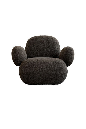 Кресло Toe Armchair Flat Deep Taupe