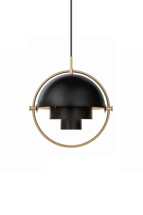 Светильник потолочный Multi-Lite Pendant Black Brass Ø32
