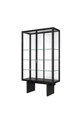 Шкаф Private Vitrine Brown Black Stained Oak