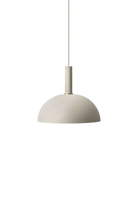 Светильник потолочный Collect Pendant Dome Shade High Light Grey