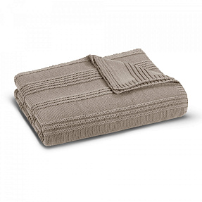 Плед Molly Throw Warm Grey 130х170