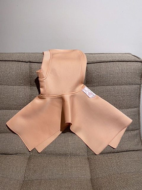 Капюшон маленький персик