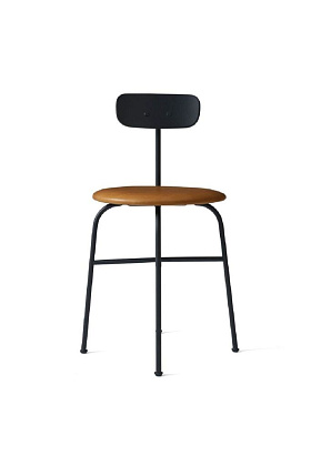 Стул Afteroom Dining Chair Black Cognac h77