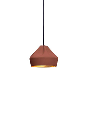 Светильник потолочный Pleat Box 24 Terracotta Gold