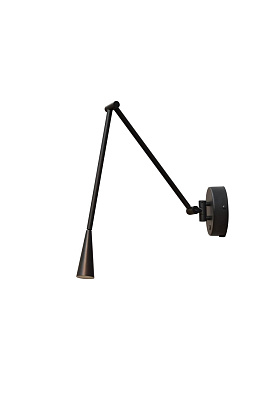 Светильник настенный Snake Wall Lamp Burned Black
