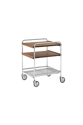 Тележка Alima Note Chrome & Walnut