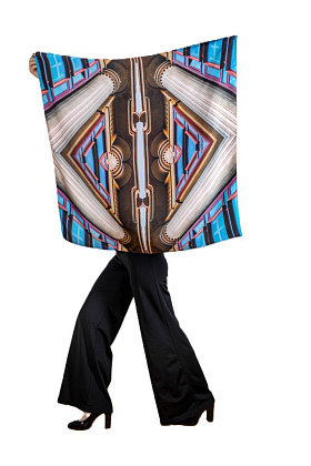 Платок шелковый Osmetry Soviet 15 | Osmetry