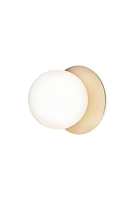 Светильник Liila 1 Large Nordic Gold Opal White