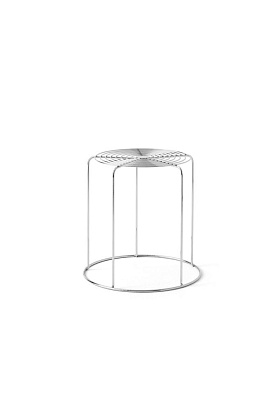 Табурет Wire Stool VP11 Mirror Polished Steel