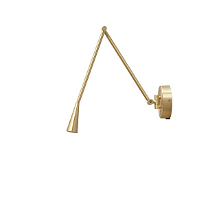 Светильник настенный Snake Wall Lamp Brass