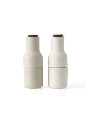 Набор измельчителей для соли и специй Bottle Grinder Ceramic Sand Walnut 2 pcs