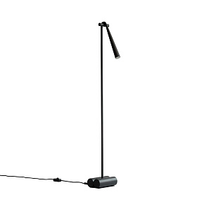 Торшер Snake Floor Lamp Burned Black
