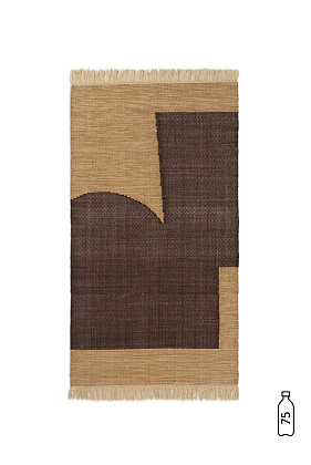 Ковровая дорожка Forene Rug Tan Chocolate 140x80