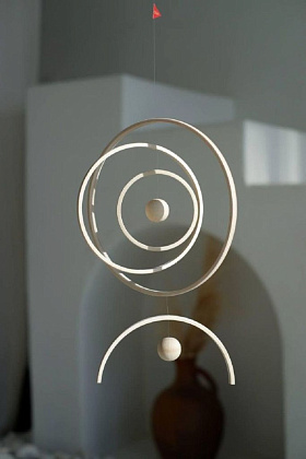 Круги на воде Интерьерный мобиль