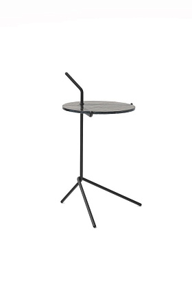 Столик кофейный Halten SH9 Warm Black & Smoked Cast Glass