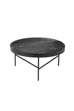Столик Marble Table Black Large