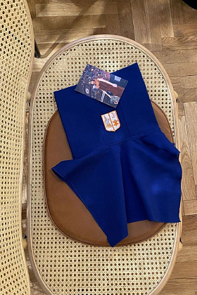 Снуд Turtleneck синий