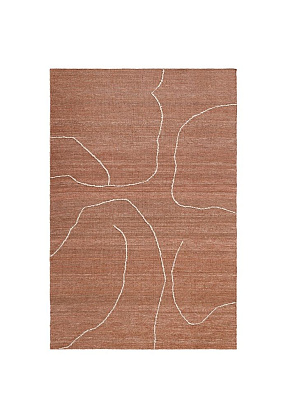 Ковер Gesso Jute Rug Terracotta 170х240