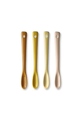 Набор чайных ложек Bold & Basic Ceramics Tea Spoons Natural 4 шт