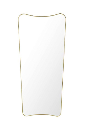 Зеркало F.A. 33 Wall Mirror Polished Brass 70 x 146