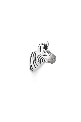 Крючок Animal Hand-Carved Hook Zebra