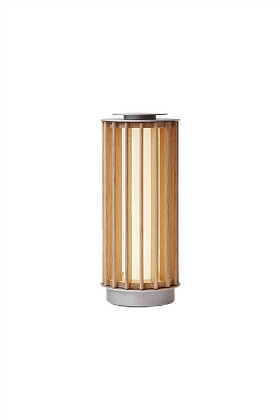 Светильник портативный Numbra TY3 Tumbled Aluminium & Lacquered Oak