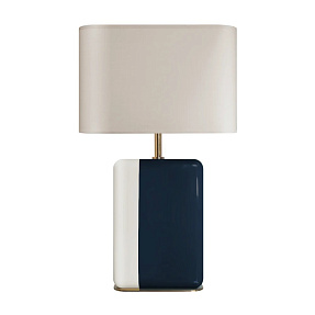 Светильник настольный Bourbon Lamp Navy Blue Ivory