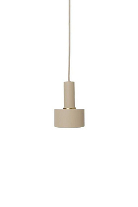 Светильник потолочный Collect Pendant Disc Shade Low Cashmere