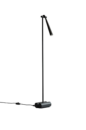Торшер Snake Floor Lamp Burned Black