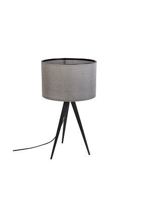 Лампа настольная Tripod Black Grey