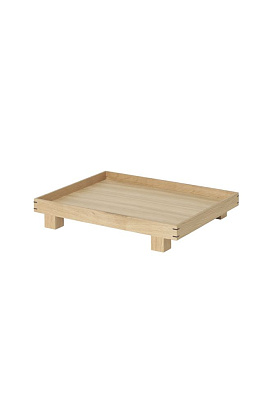 Поднос Bon Wooden Tray Small Oak